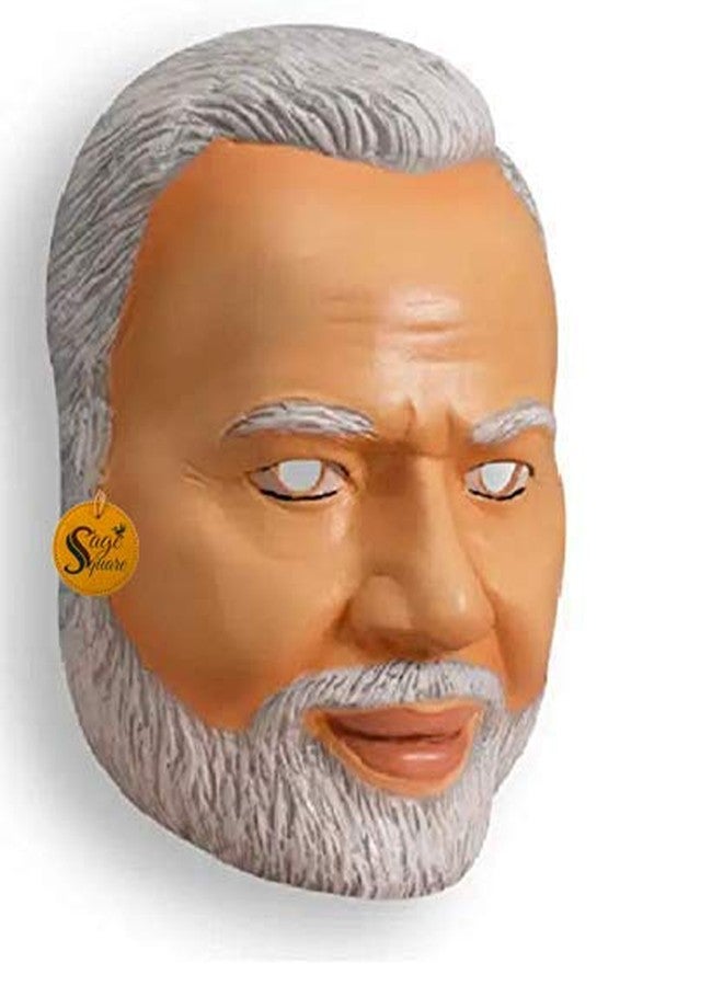 Sage Square Narendra Modi NaMo Mask, for Cosplay, Dress Up, Role Play, Parties & Theme Party (Pack of 2) - Image 3